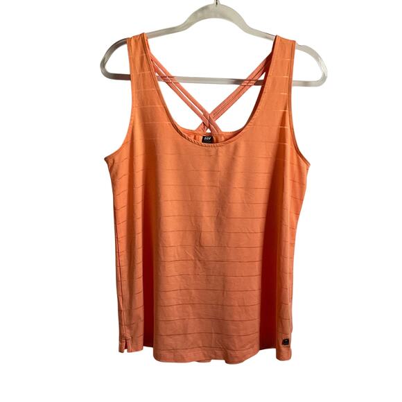 Helly Hansen Women’s Siren Spring Singlet Orange Athletic Tank Top - Size Large - Picture 1 of 6